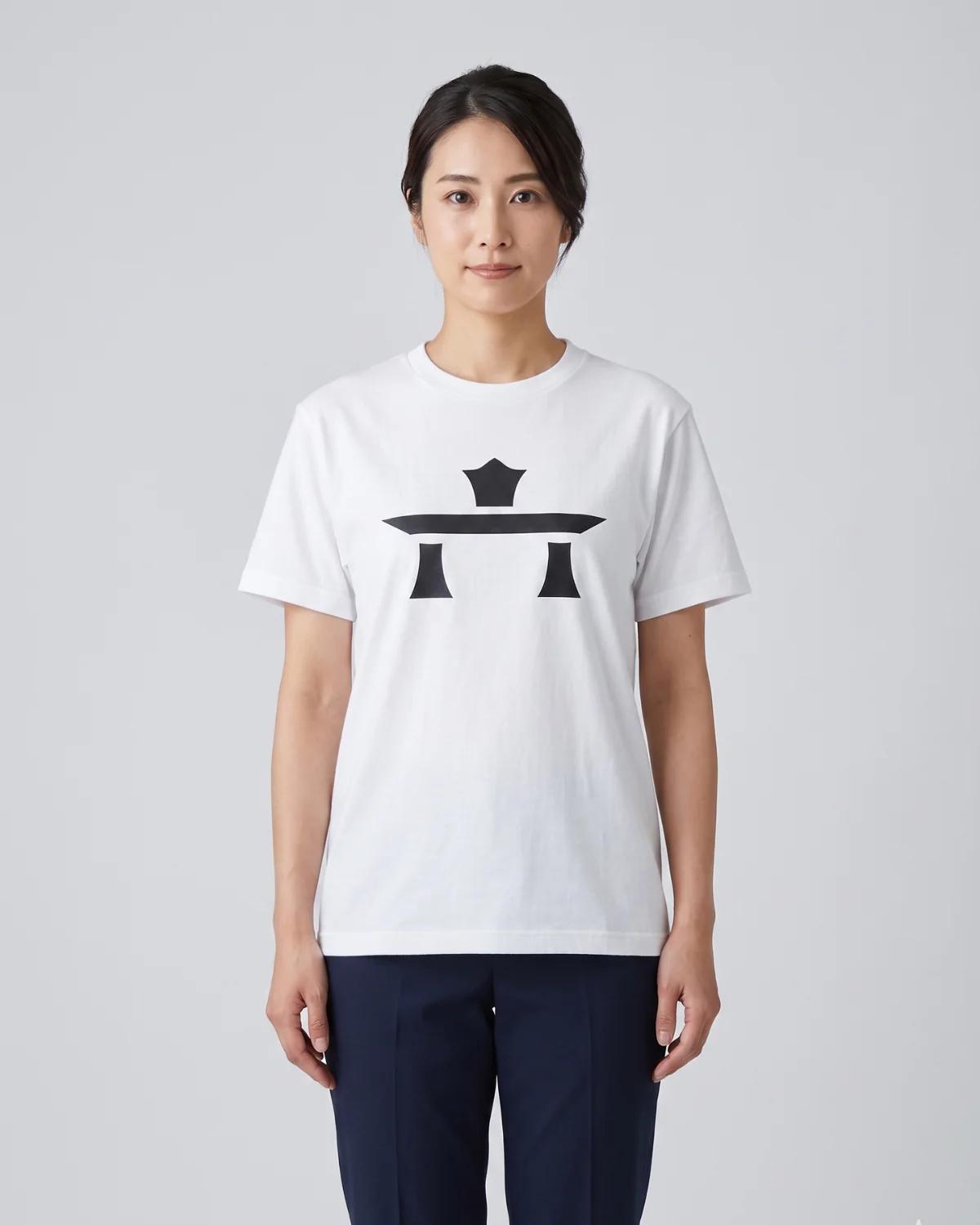 復活の六日市 記念Tシャツ 白
